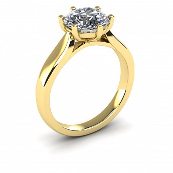 Victoria Setting – Round diamond engagement ring | Diamonds.co.nz